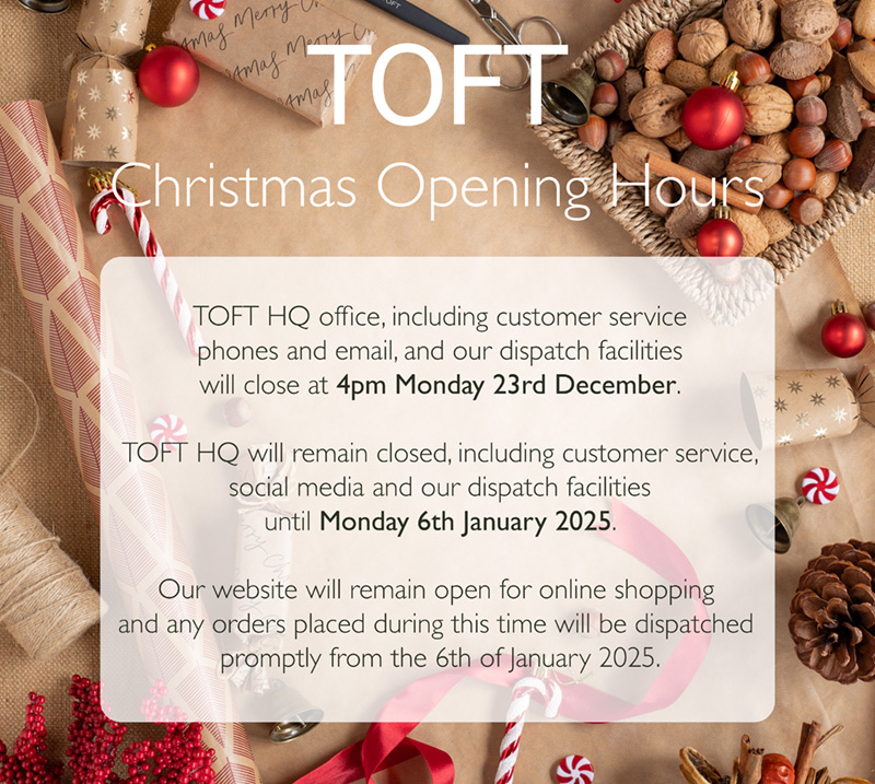 TOFT Christmas 2024 Opening Hours